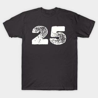 Number 25 T-Shirt